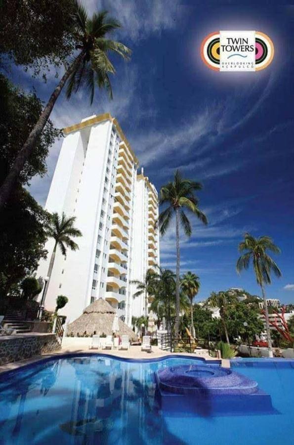 Twin Towers Departamento VIP PLAYA ACAPULCO Appartamento Esterno foto